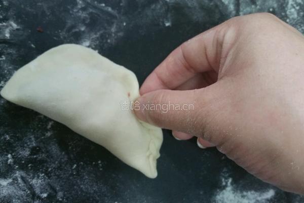 大葱牛肉盒子的做法图解10