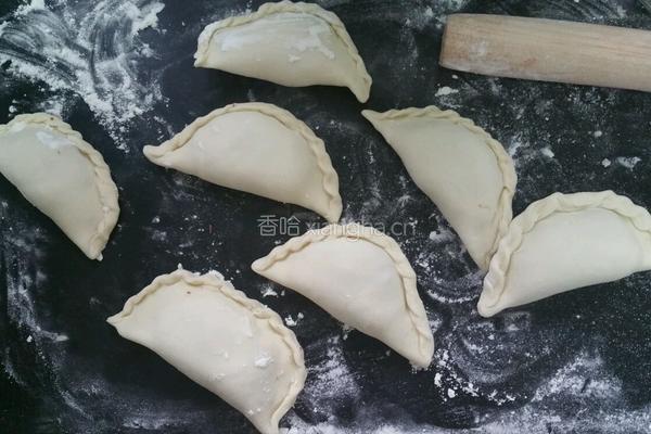 大葱牛肉盒子的做法图解12