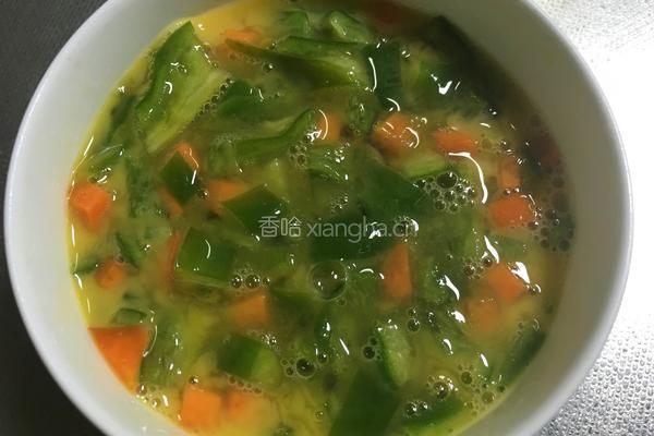 青椒斩蛋的做法图解4