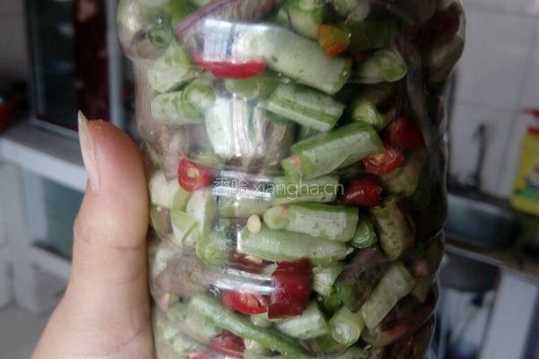 腌豆角的做法图解4