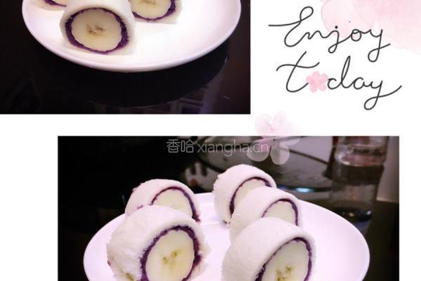 宝宝辅食－紫薯吐司卷的做法图解5