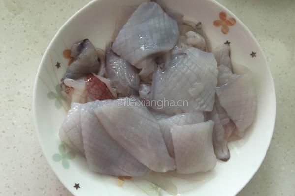 油泼鱿鱼的做法图解4