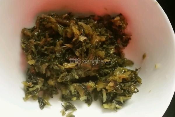 雪菜烧豆腐的做法图解4