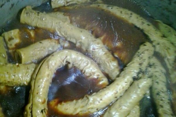 卤豆棒的做法图解4