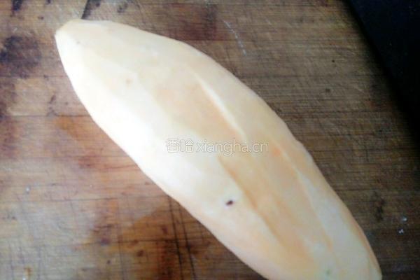 醋溜红薯丝的做法图解1