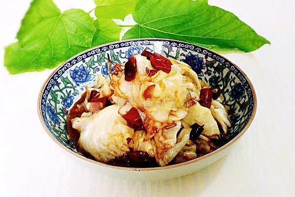 干锅手撕包菜的做法图解7