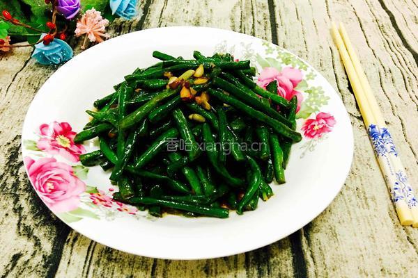 豆瓣酱爆炒豆角的做法图解6