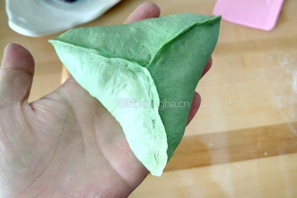花式抹茶红豆包的做法图解8