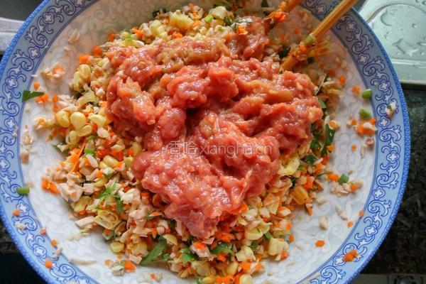 蘑菇水饺的做法图解4