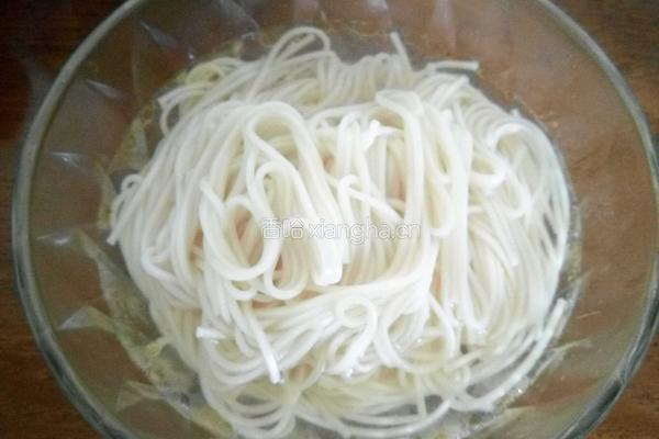 虾酱面的做法图解6
