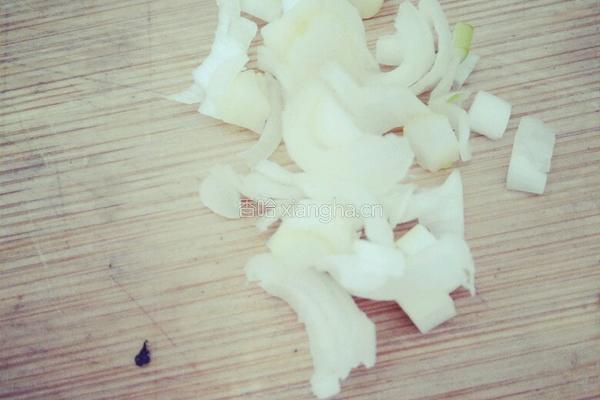 土豆丝炒菜梗的做法图解4