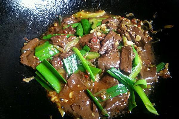 红烧猪血的做法图解8