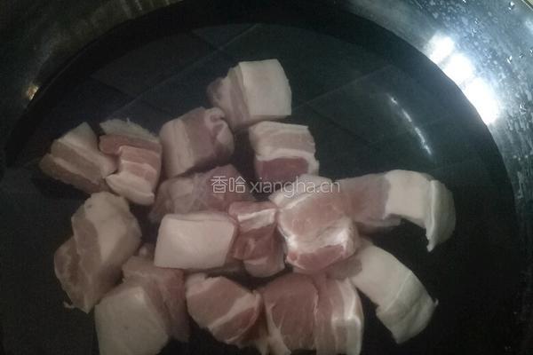 炖五花肉的做法图解2
