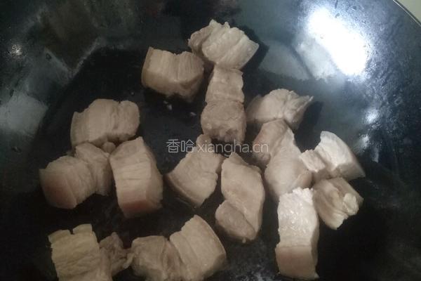 炖五花肉的做法图解4