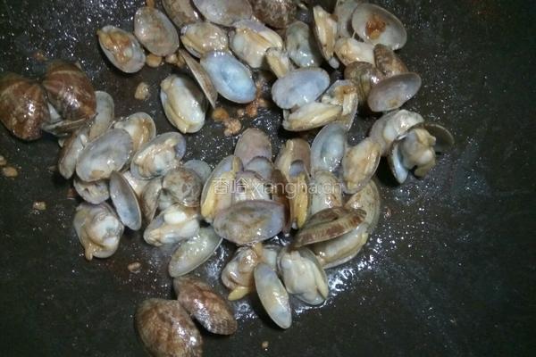 蒜蓉花甲的做法图解5