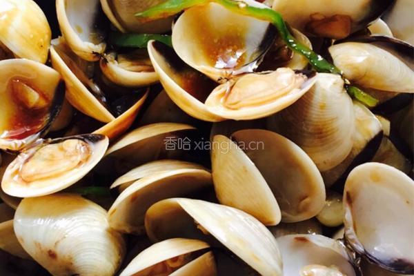 爆炒白贝的做法图解8