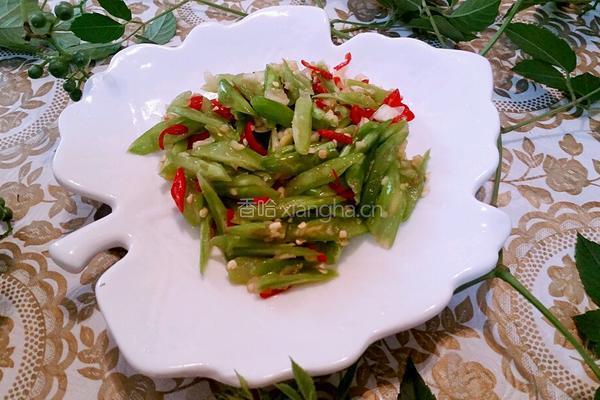 剁椒刀豆的做法图解5