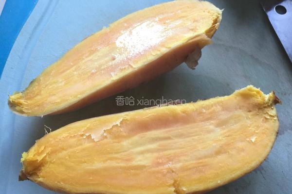 红薯烤蛋的做法图解2