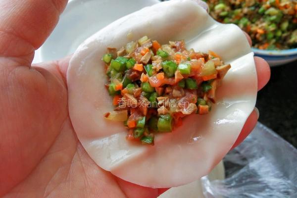 韭苔饺子的做法图解7