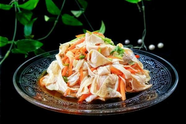 家常凉拌豆油皮的做法图解8