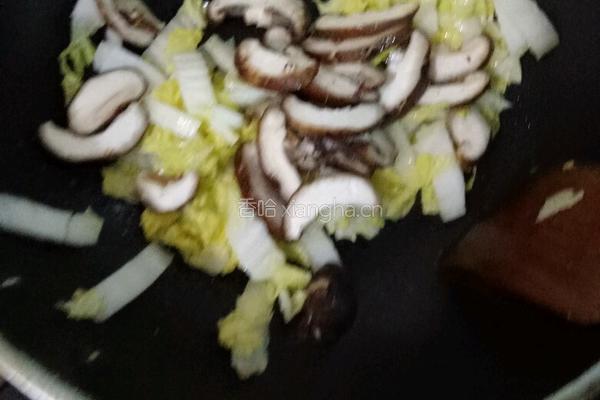 白菜粉丝炖豆腐的做法图解4