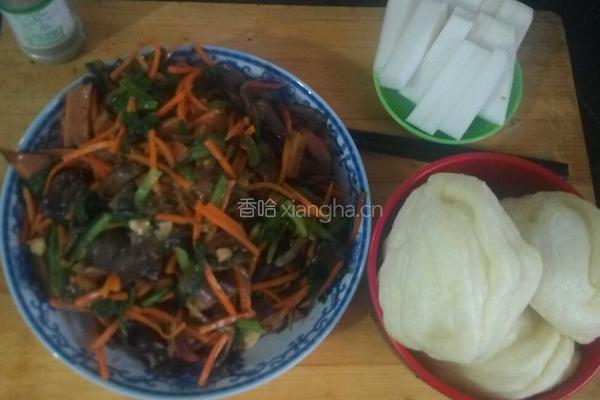 蘑菇火腿小白菜的做法图解9