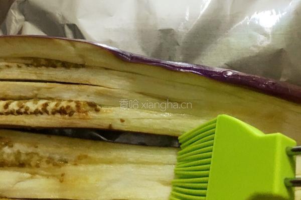 蒜烤茄子的做法图解7