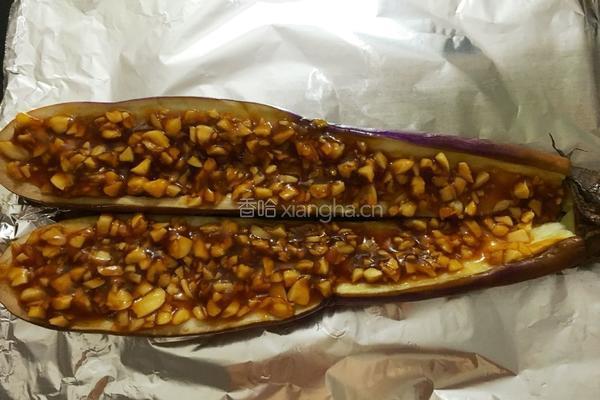 蒜烤茄子的做法图解8
