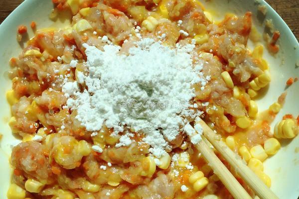碧绿蒸肉丸的做法图解6