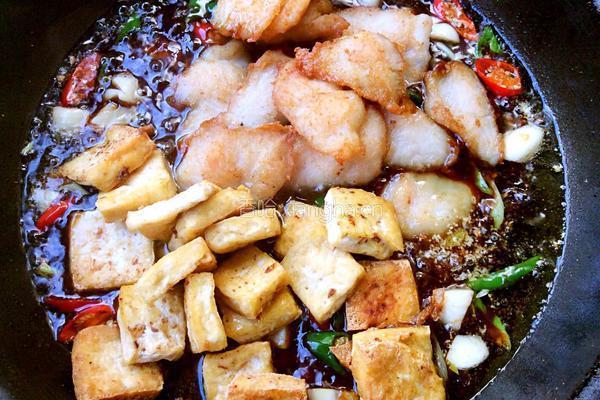 鱼烧豆腐的做法图解11