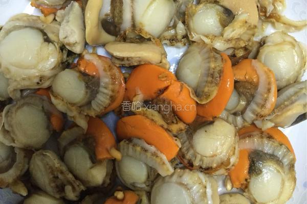 辣炒扇贝的做法图解1