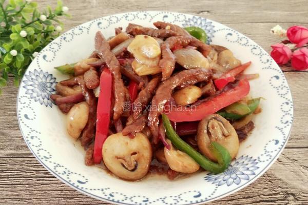 草菇蚝汁牛柳的做法图解11