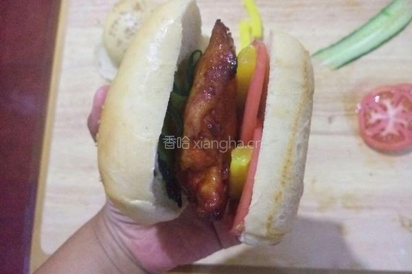 中式汉堡的做法图解9