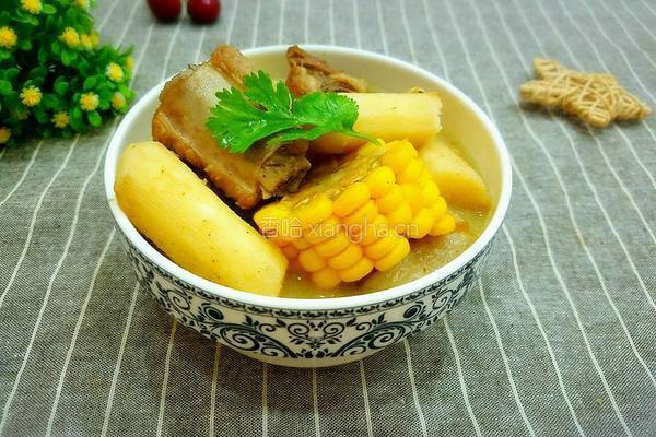 玉米山药炖排骨的做法图解12