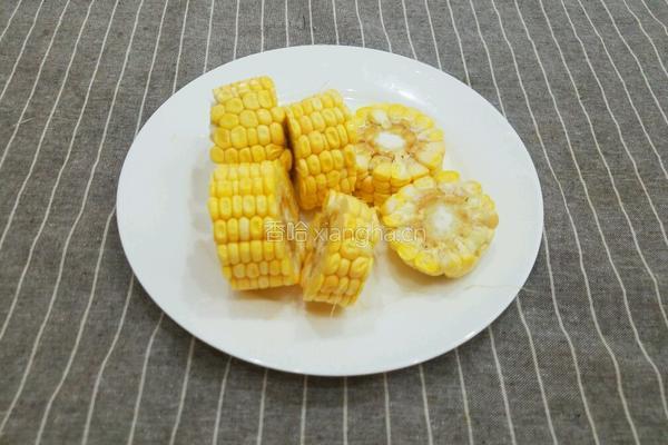 玉米山药炖排骨的做法图解2