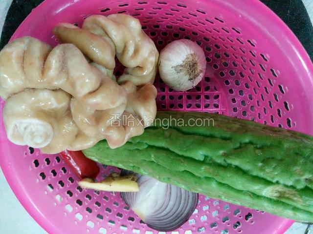 准备好食材