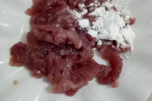 肉丝炒土豆的做法图解2