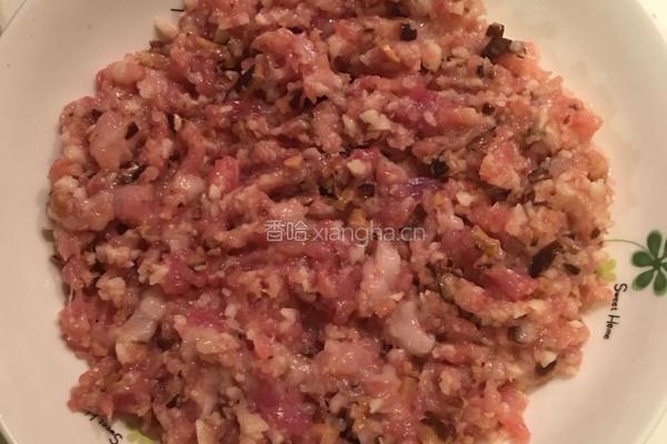 马蹄蒸肉饼的做法图解4