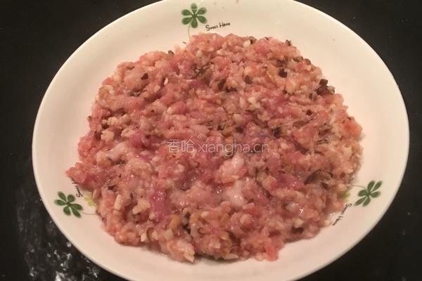 马蹄蒸肉饼的做法图解5