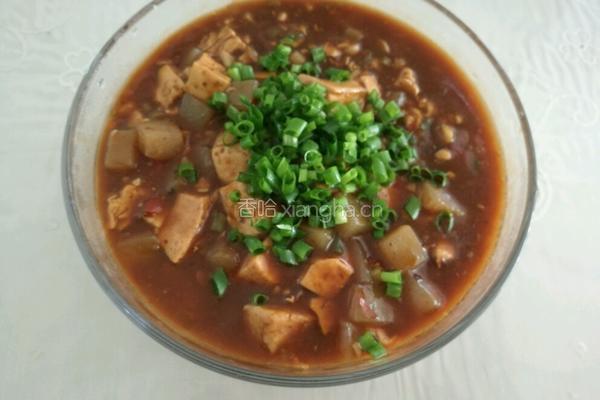 魔芋烧豆腐的做法图解6