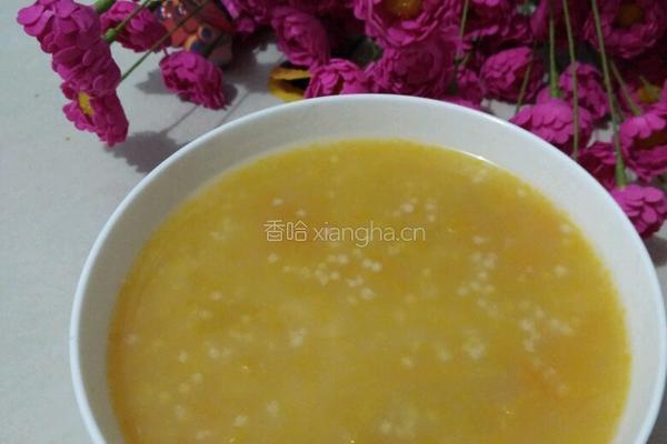 小米南瓜粥的做法图解4