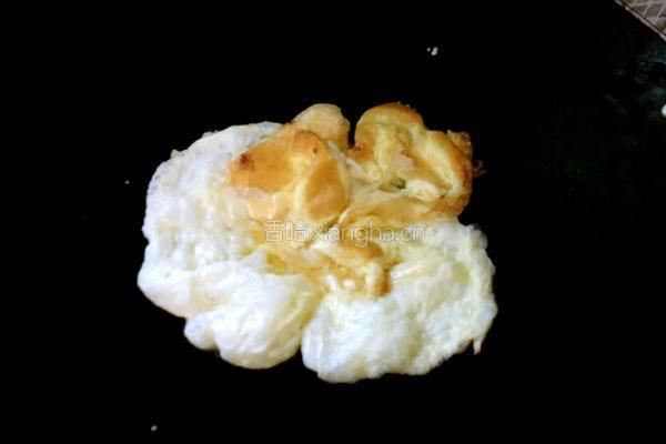 榨菜炒蛋的做法图解4
