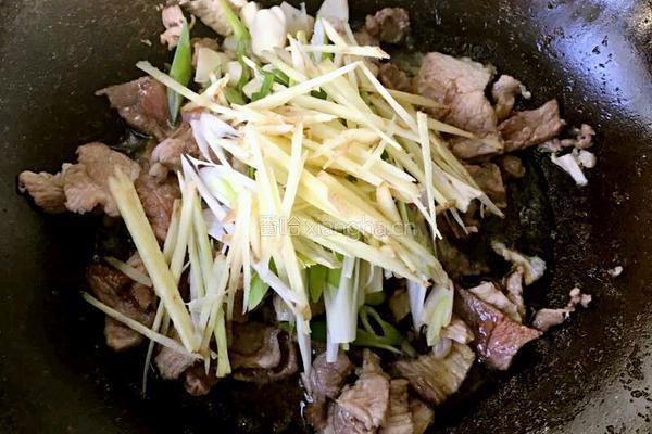 青椒小炒肉的做法图解6