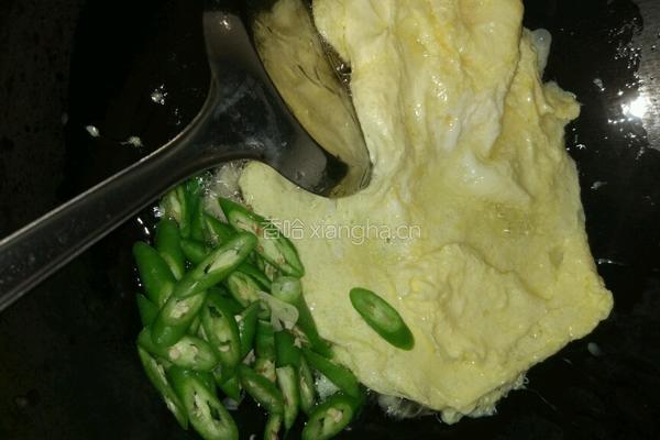 鸡蛋炒荠菜的做法图解4