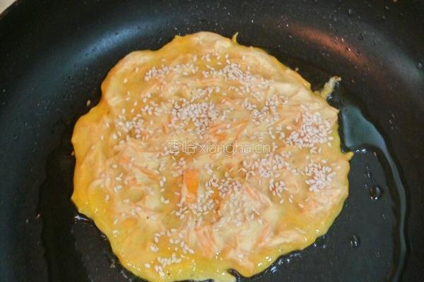 南瓜牛奶鸡蛋煎饼的做法图解15