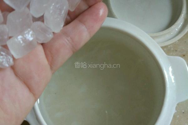 冰糖牛奶燕窝的做法图解4