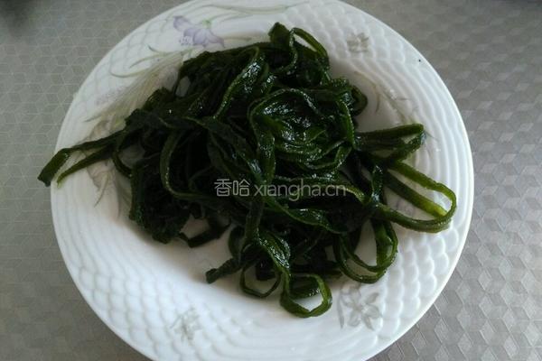 鸡肉酱烧海带黄豆的做法图解4