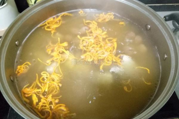 虫草花排骨汤的做法图解5