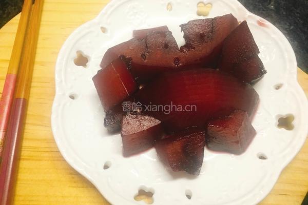红酒木瓜的做法图解6
