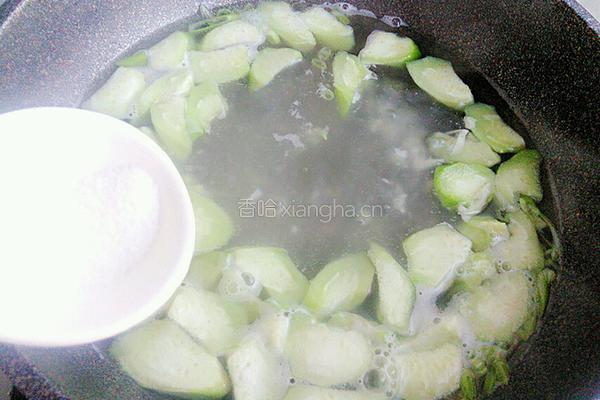 丝瓜蛋花汤的做法图解7